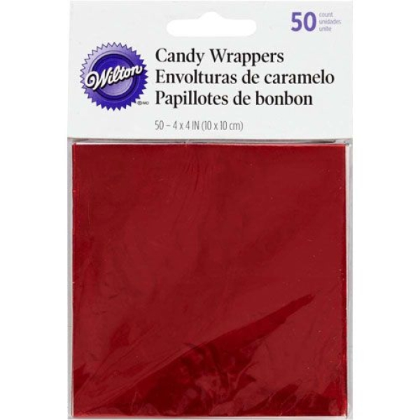 Candy Wrappers - Red